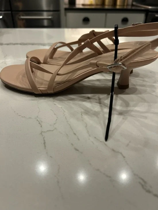 a new day Nude Strappy Toe-Loop Slingback Sandals - Picture 2 of 7
